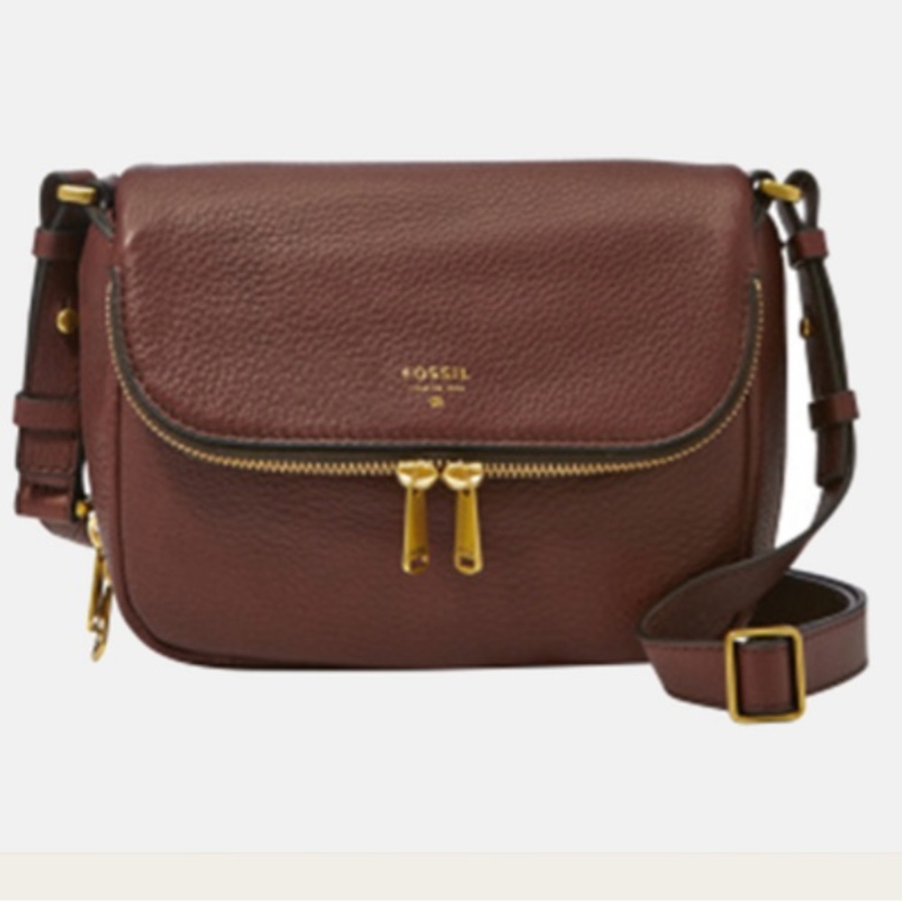 Fossil Small Preston Crossbody Bag Espresso